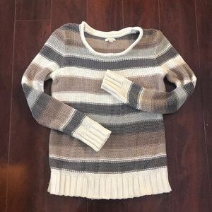Sonoma striped sweater